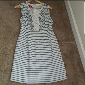 Nine & Co Striped Sheath Dress